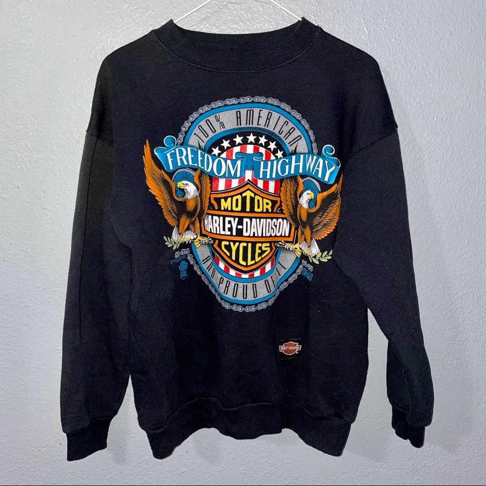 Vintage Harley Davidson Men’s Sweatshirt
